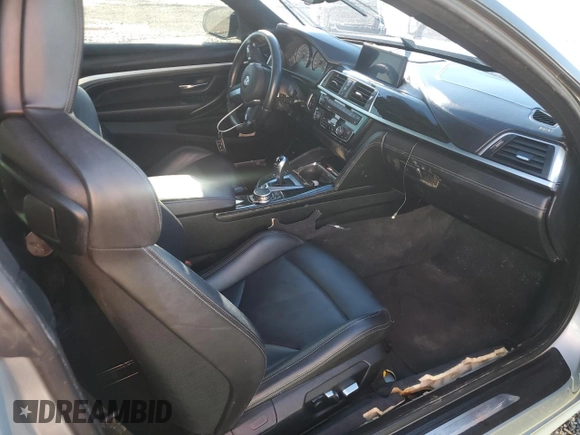 2016 BMW M4 with VIN WBS3R9C58GK338543, listed as a Copart auction lot 66068384 with 91,256 mi miles and Salvage Title. Bid and sale history available at carsss.com. Image 8.