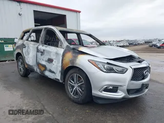 2020 Infiniti QX60 Luxe with VIN 5N1DL0MM2LC530197, listed as a IAAI auction lot 41703811 with Not provided miles and . Bid and sale history available at DreamBid. Image 1.