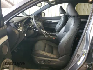 2021 Infiniti QX50 Luxe with VIN 3PCAJ5BBXMF104676, listed as a Copart auction lot 55590605 with 37,896 mi miles and Salvage title. Bid and sale history available at DreamBid. Image 7.