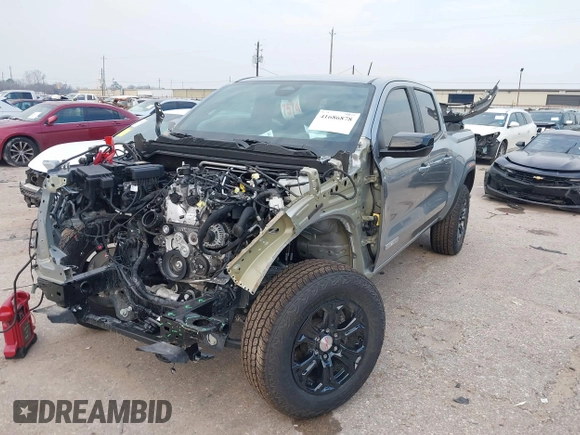 2024 GMC Canyon 2WD Elevation with VIN 1GTP5BEK6R1108099, listed as a IAAI auction lot 41686878 with 3,532 mi miles. Bid and sale history available at carsss.com. Image 19.