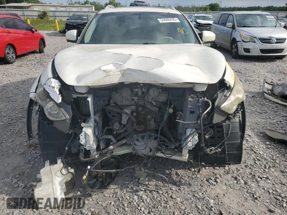 2016 Infiniti QX70 with VIN JN8CS1MU5GM130261, listed as a Copart auction lot 55860435 with Not provided miles and Clean title. Bid and sale history available at DreamBid. Image 5.