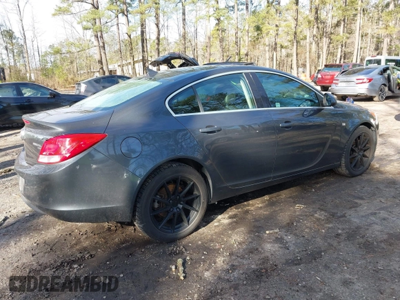 2011 Buick Regal CXL RL1 with VIN 2G4GN5EC5B9180662, listed as a IAAI auction lot 41601715 with 53,465 mi miles and . Bid and sale history available at DreamBid. Image 4.