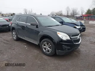 2014 Chevrolet Equinox LS with VIN 2GNALAEK0E1128317, listed as a IAAI auction lot 41556860 with 113,852 mi miles and . Bid and sale history available at carsss.com. Image 1.
