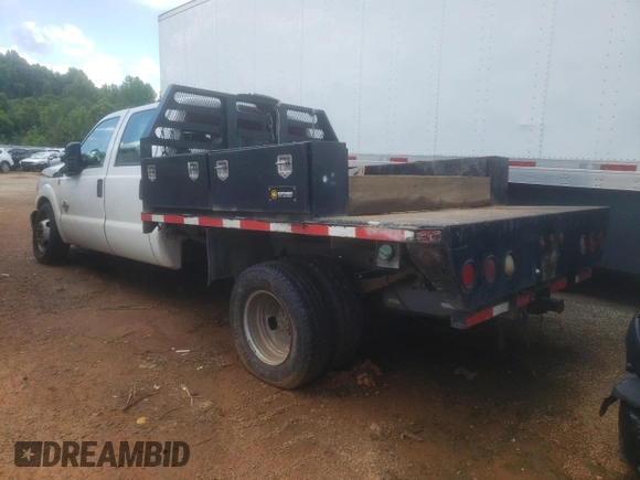 2015 Ford F-350 XL with VIN 1FD8W3GT2FEA96143, listed as a Copart auction lot 63651435 with Not provided miles and Salvage title. Bid and sale history available at DreamBid. Image 2.