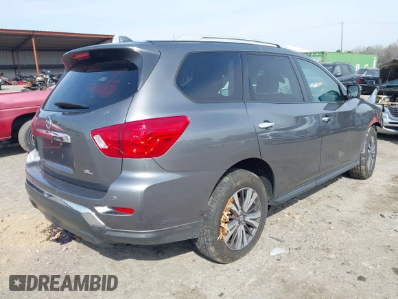 2019 Nissan Pathfinder S z VIN 5N1DR2MN5KC642848, wystawiony jako IAAI lot #41796336 z przebiegiem 69 783 mil mil oraz . Historia ofert i sprzedaży dostępna na DreamBid. Obrazek 4.