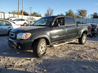 2005 Toyota Tundra Limited z VIN 5TBET38115S492370, wystawiony jako Copart lot #83779144 z przebiegiem Nie podano mil oraz Czysty tytuł • Clean title. Historia ofert i sprzedaży dostępna na DreamBid. Obrazek 1.