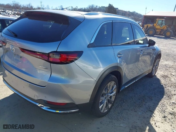 2024 Mazda CX-90 3.3 Turbo Premium Plus with VIN JM3KKEHD9R1129571, listed as a IAAI auction lot 41253089 with 12,805 mi miles. Bid and sale history available at carsss.com. Image 4.