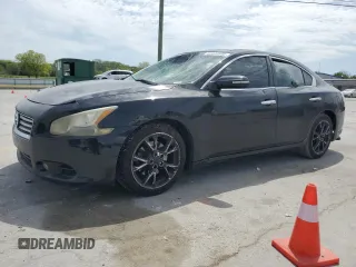 2013 Nissan Maxima SV with VIN 1N4AA5AP0DC810796, listed as a Copart auction lot 53444805 with 173,015 mi miles and Salvage Title. Bid and sale history available at DreamBid. Image 1.