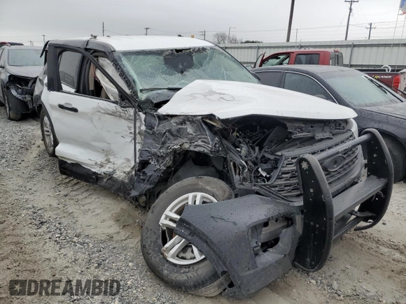 2022 Ford Explorer with VIN 1FMSK7BH6NGB46685, listed as a Copart auction lot 88434925 with Not Provided miles and Salvage Title. Bid and sale history available at carsss.com. Image 4.