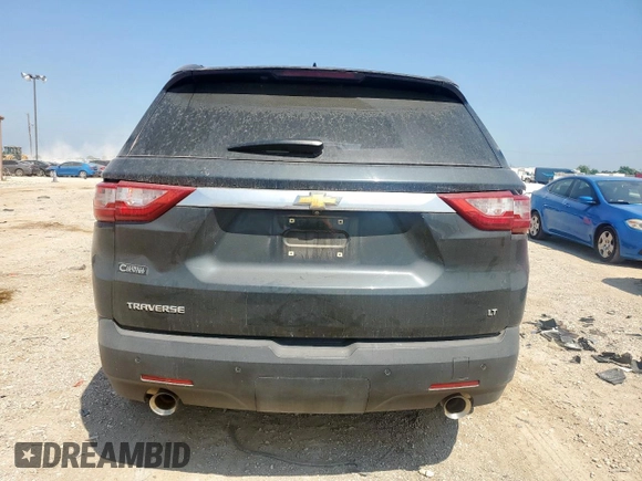 2020 Chevrolet Traverse LT Cloth with VIN 1GNERGKW8LJ117725, listed as a Copart auction lot 57603235 with Not provided miles and Salvage title. Bid and sale history available at DreamBid. Image 6.