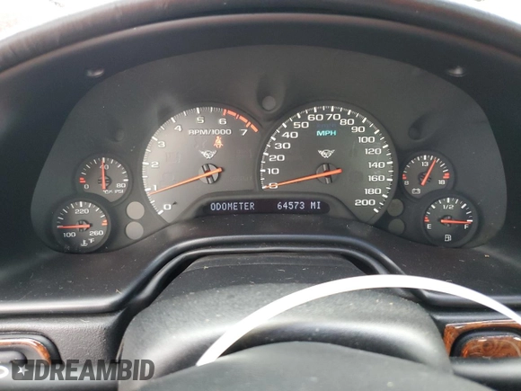 1999 Chevrolet Corvette with VIN 1G1YY22G7X5112351, listed as a Copart auction lot 56522055 with 64,573 mi miles and Salvage title. Bid and sale history available at DreamBid. Image 9.