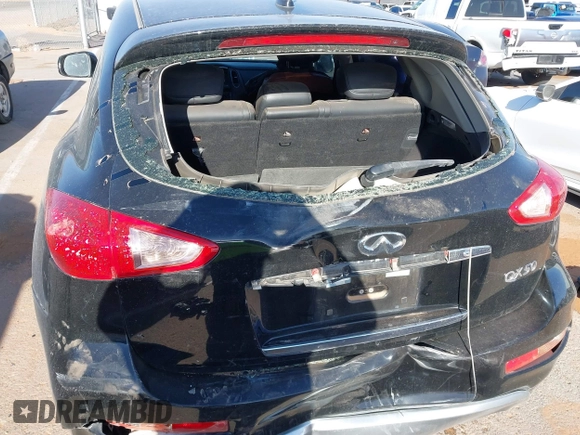 2017 Infiniti QX50 with VIN JN1BJ0RP1HM383332, listed as a IAAI auction lot 41837779 with 83,545 mi miles. Bid and sale history available at carsss.com. Image 6.