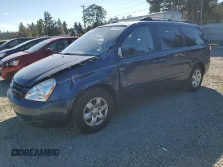 2009 Kia Sedona LX with VIN KNDMB233996272991, listed as a Copart auction lot 73060654 with 151,329 mi miles and Salvage Title. Bid and sale history available at carsss.com. Image 1.