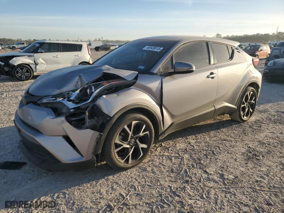 2018 Toyota C-HR XLE with VIN NMTKHMBX4JR042090, listed as a Copart auction lot 49549515 with 95,944 mi miles and Salvage Title. Bid and sale history available at carsss.com. Image 1.
