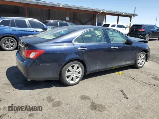 2009 Lexus ES 350 with VIN JTHBJ46G792317484, listed as a Copart auction lot 53651875 with 206,827 mi miles and Salvage Title. Bid and sale history available at carsss.com. Image 3.