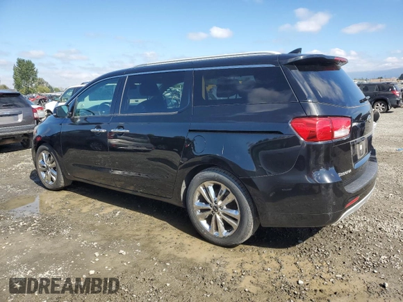 2015 Kia Sedona SX-L with VIN KNDME5C15F6036244, listed as a Copart auction lot 72794344 with 189,331 mi miles and Salvage Title. Bid and sale history available at DreamBid. Image 2.