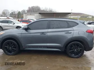 2019 Hyundai Tucson Ultimate with VIN KM8J3CAL2KU929121, listed as a IAAI auction lot 40793502 with 142,846 mi miles. Bid and sale history available at carsss.com. Image 14.