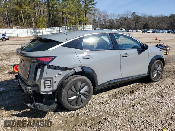 2024 Nissan ARIYA Evolve+ with VIN JN1BF0BA1RM436443, listed as a Copart auction lot 45001295 with 582 mi miles and Salvage title. Bid and sale history available at DreamBid. Image 3.