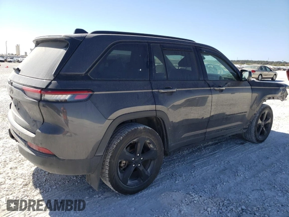 2023 Jeep Grand Cherokee Altitude with VIN 1C4RJGAG4PC551629, listed as a Copart auction lot 77394954 with 53,338 mi miles and Salvage title. Bid and sale history available at DreamBid. Image 3.