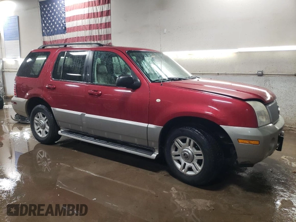 2003 Mercury Mountaineer Convenience z VIN 4M2ZU86W73ZJ17400, wystawiony jako Copart lot #49827955 z przebiegiem 166 739 mil mil oraz Szkoda całkowita • Salvage title. Historia ofert i sprzedaży dostępna na DreamBid. Obrazek 4.