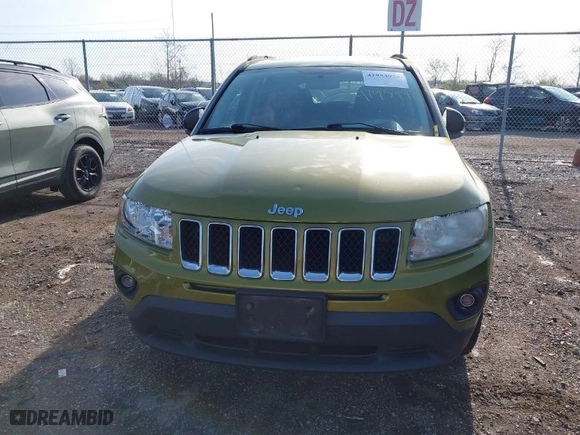 2012 Jeep Compass Latitude with VIN 1C4NJDEB4CD572691, listed as a IAAI auction lot 41954925 with 148,138 mi miles. Bid and sale history available at carsss.com. Image 6.