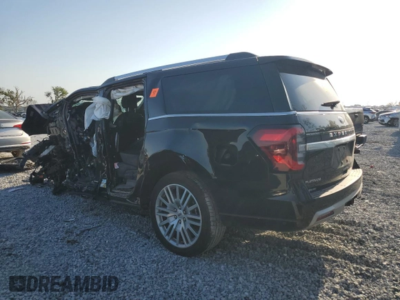 2024 Ford Expedition Max Platinum с VIN 1FMJK1M83REA15995, выставлен на аукционе Copart как лот 51961955 с пробегом Не указан миль и Списание • Salvage title. История ставок и продаж доступна на DreamBid. Изображение 2.