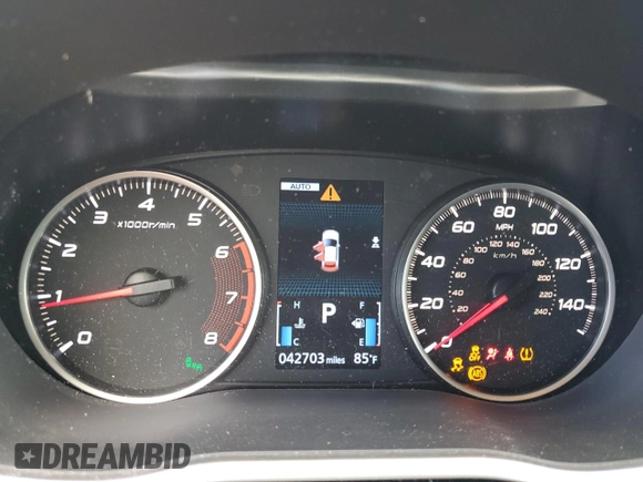 2020 Mitsubishi Eclipse Cross SE with VIN JA4AT5AA2LZ000785, listed as a Copart auction lot 72656304 with 42,703 mi miles and Salvage title. Bid and sale history available at DreamBid. Image 9.