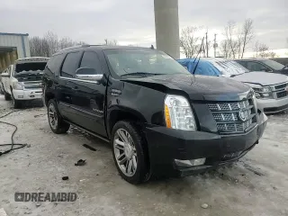 2013 Cadillac Escalade Premium with VIN 1GYS4CEF5DR342857, listed as a Copart auction lot 85572014 with 168,486 mi miles and Clean Title. Bid and sale history available at carsss.com. Image 14.