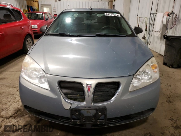 2008 Pontiac G6 with VIN 1G2ZG57B184251674, listed as a Copart auction lot 64721694 with 146,063 mi miles and Clean Title. Bid and sale history available at carsss.com. Image 5.