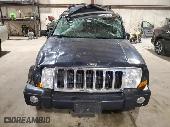 2010 Jeep Commander Sport with VIN 1J4RG4GT7AC113206, listed as a Copart auction lot 56103825 with 174,306 mi miles and Salvage title. Bid and sale history available at DreamBid. Image 5.