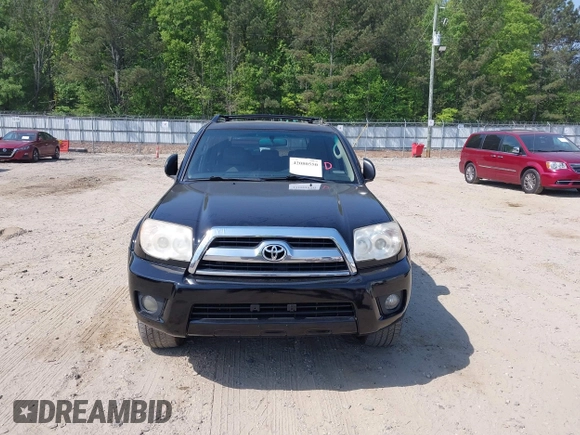 2007 Toyota 4Runner SR5 with VIN JTEZU14R978069108, listed as a IAAI auction lot 42080550 with 188,589 mi miles. Bid and sale history available at carsss.com. Image 12.