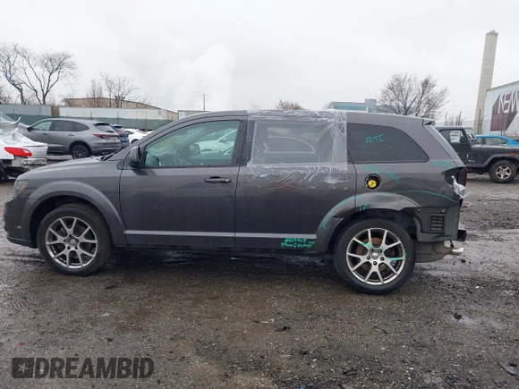 2017 Dodge Journey GT with VIN 3C4PDCEG1HT648164, listed as a IAAI auction lot 41857980 with 83,921 mi miles. Bid and sale history available at carsss.com. Image 15.