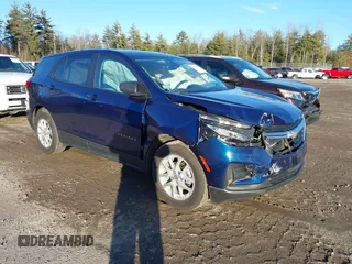 2023 Chevrolet Equinox LS with VIN 3GNAX5EG7PL179225, listed as a IAAI auction lot 41199938 with 31,794 mi miles and . Bid and sale history available at DreamBid. Image 1.