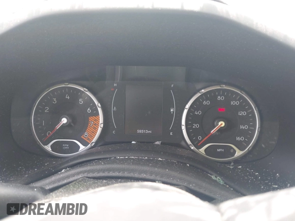 2019 Jeep Renegade Latitude with VIN ZACNJABB0KPK03648, listed as a IAAI auction lot 42324860 with 59,313 mi miles and . Bid and sale history available at DreamBid. Image 7.