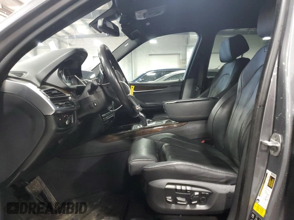 2017 BMW X5 xDrive35d with VIN 5UXKS4C35H0Y16518, listed as a Copart auction lot 50604535 with 47,255 mi miles and Salvage Title. Bid and sale history available at carsss.com. Image 7.