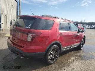 2015 Ford Explorer Sport with VIN 1FM5K8GT7FGB46597, listed as a Copart auction lot 49810195 with 131,100 mi miles and Salvage Title. Bid and sale history available at carsss.com. Image 3.