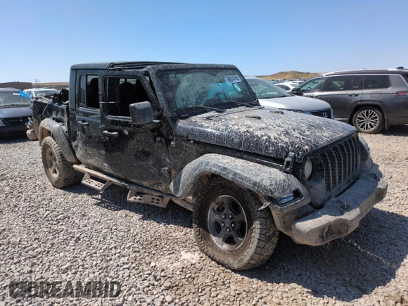 2020 Jeep Gladiator Sport S с VIN 1C6HJTAG1LL158662, выставлен на аукционе Copart как лот 60074745 с пробегом 46 837 миль миль и Списание • Salvage title. История ставок и продаж доступна на DreamBid. Изображение 4.
