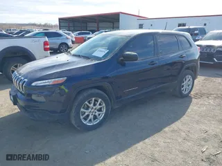 2014 Jeep Cherokee Sport with VIN 1C4PJMAB4EW214206, listed as a IAAI auction lot 41888256 with 139,077 mi miles. Bid and sale history available at carsss.com. Image 18.