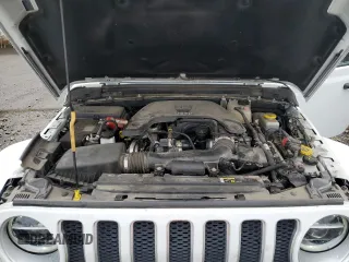 2020 Jeep Wrangler Unlimited Sahara with VIN 1C4HJXEG1LW197700, listed as a Copart auction lot 56539125 with 66,895 mi miles and Salvage title. Bid and sale history available at DreamBid. Image 12.