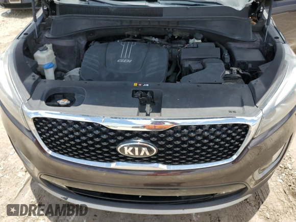 2017 Kia Sorento EX with VIN 5XYPH4A54HG302082, listed as a Copart auction lot 62480615 with 346,333 mi miles and Salvage title. Bid and sale history available at DreamBid. Image 12.