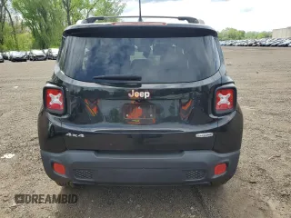2017 Jeep Renegade Latitude with VIN ZACCJBBB9HPE93266, listed as a Copart auction lot 57119715 with 118,596 mi miles and Non repairable. Bid and sale history available at DreamBid. Image 6.