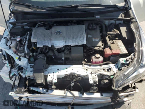 2022 Toyota Prius L Eco z VIN JTDKAMFU2N3176948, wystawiony jako Copart lot #52086435 z przebiegiem 140 633 mil mil oraz Szkoda całkowita • Salvage title. Historia ofert i sprzedaży dostępna na DreamBid. Obrazek 11.