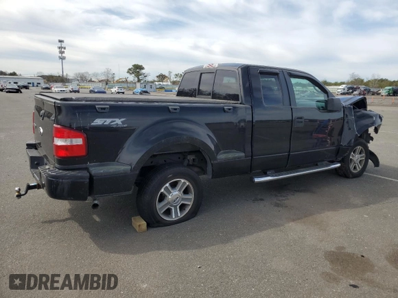 2008 Ford F-150 STX with VIN 1FTRX04W58KD46000, listed as a Copart auction lot 51793725 with 128,845 mi miles and Non Repairable. Bid and sale history available at carsss.com. Image 3.