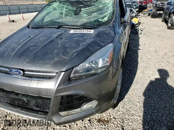 2014 Ford Escape Titanium with VIN 1FMCU9J90EUD94405, listed as a Copart auction lot 68489754 with 52,045 mi miles and Salvage Title. Bid and sale history available at DreamBid. Image 11.