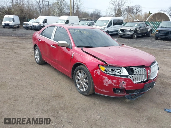 2012 Lincoln MKZ with VIN 3LNHL2GC0CR816065, listed as a IAAI auction lot 41914877 with 130,546 mi miles. Bid and sale history available at carsss.com. Image 1.