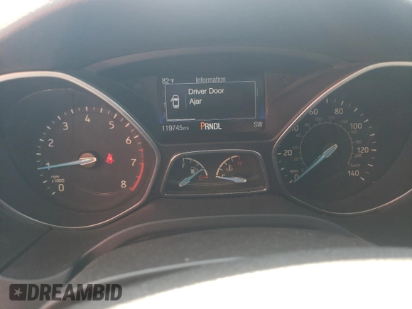 2017 Ford Focus SE with VIN 1FADP3K23HL246974, listed as a Copart auction lot 50097025 with 119,745 mi miles and Clean Title. Bid and sale history available at carsss.com. Image 9.