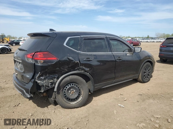 2017 Nissan Rogue S with VIN KNMAT2MVXHP531741, listed as a Copart auction lot 55952645 with 149,774 mi miles and Salvage title. Bid and sale history available at DreamBid. Image 3.