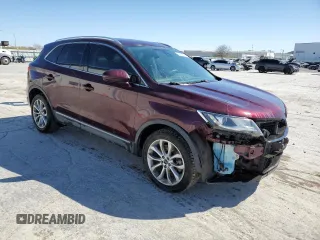 2017 Lincoln MKC Select with VIN 5LMTJ2DH0HUL13018, listed as a Copart auction lot 48191725 with 100,520 mi miles and Salvage title. Bid and sale history available at DreamBid. Image 4.