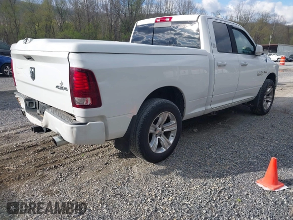 2013 Ram 1500 Sport with VIN 1C6RR7HT9DS601140, listed as a IAAI auction lot 42038448 with 175,933 mi miles and . Bid and sale history available at DreamBid. Image 4.