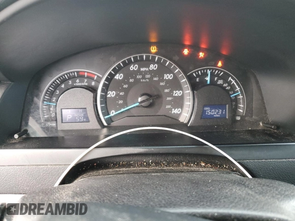 2015 Toyota Camry XLE with VIN 4T4BF1FK8FR474223, listed as a Copart auction lot 47266135 with 150,231 mi miles and Salvage Title. Bid and sale history available at DreamBid. Image 9.